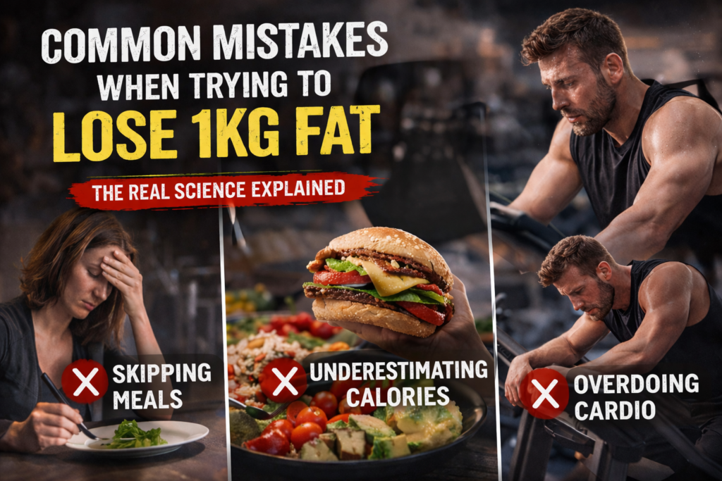 How Many Calories to Lose 1kg Fat? (The Shocking Truth Most People Get Wrong) 5 Common Mistakes When Trying to Lose 1kg Fat Paphos PT